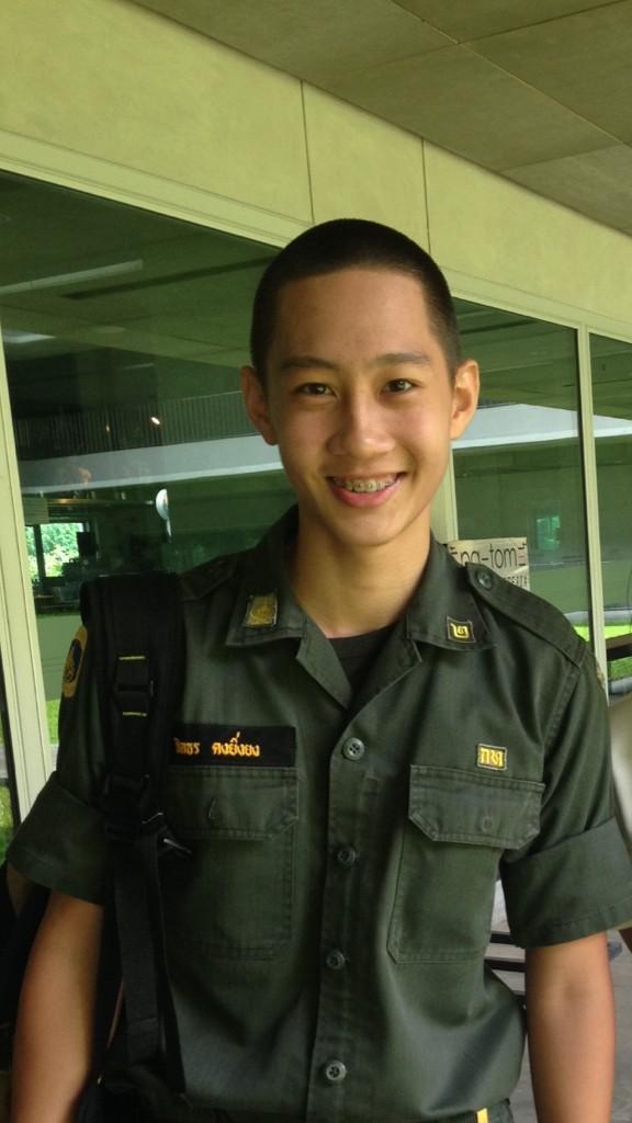 หนุ่ม รด. โอ้ย.. ละลาย -//- 555555 #ขออนุญาตเจ้าของภาพนะครับ #lovesickseries