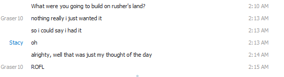 Graser's tweet image. Stacy's Mind