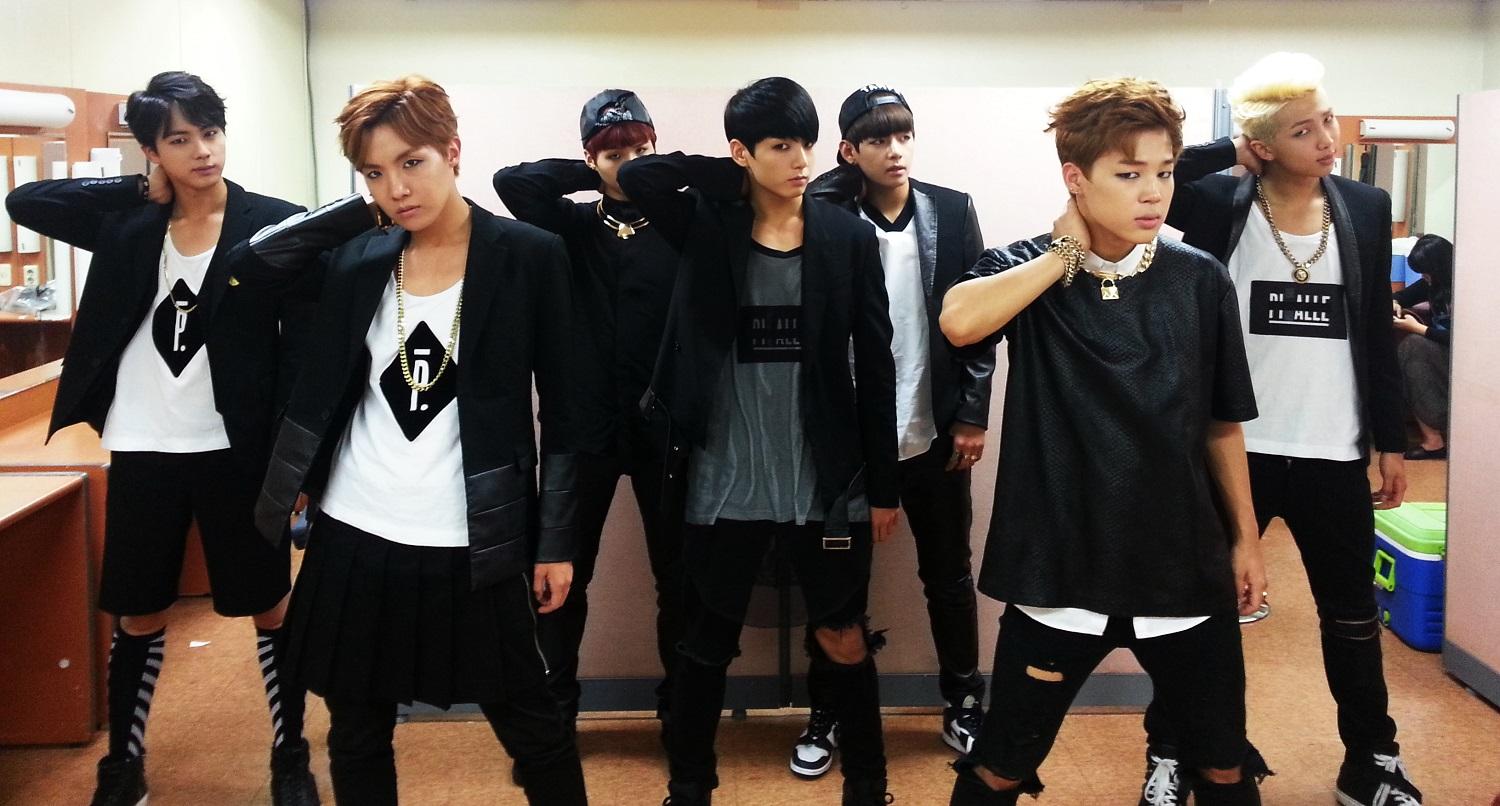 [Picture] BTS at KBS Music Bank [140822]