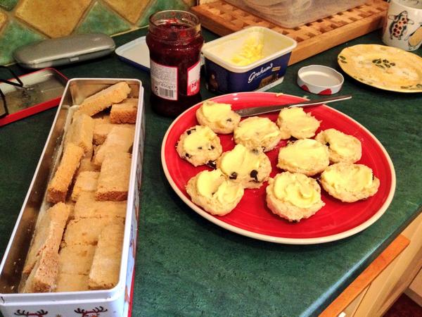 💗 to our contributors who made us the BEST scones &amp; shortbread #scotland #film Spread the love / Spread the butter