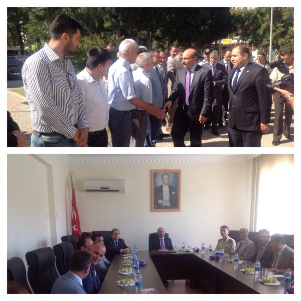 Valimiz <a href="/hasankurklu/">Hasan Kürklü</a> ilçe ziyaretlerine Bucak İlçesi ile devam ediyor.