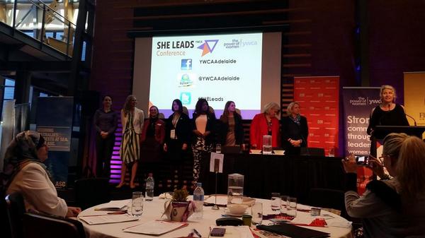 Inspiration, inspiration,  inspiration! Thank you for the incredible day @YWCAAdelaide #SHELeads. #Adelaide #Empower