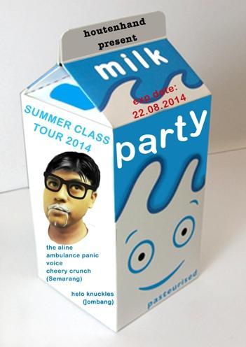 koalisinada's tweet image. Malam Ini | Milk Party | @houtenhand | HTM Susu Segar cuma di HH