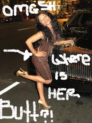 Just_That_Ninj4's tweet photo. #NickiMinaj #nickiminajanaconda #NickiMinajChallenge wTF to win, LOOK AT THIS CHICK WHEN SHE WAS PRE SURGERY http://t.co/6QT3UfrYX5
