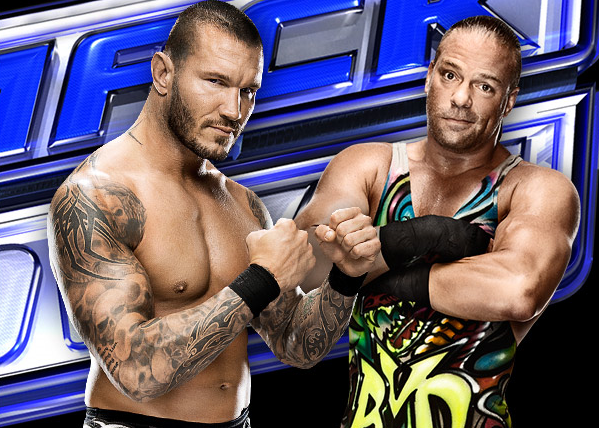 WWE's tweet image. Don't miss @WWE #SmackDown TONIGHT at 8/7 CT on @syfy as @RandyOrton tangles with @TheRealRVD! trib.al/jn9tp1x