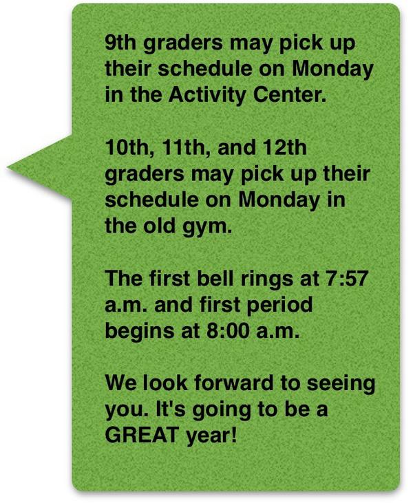 Please note: