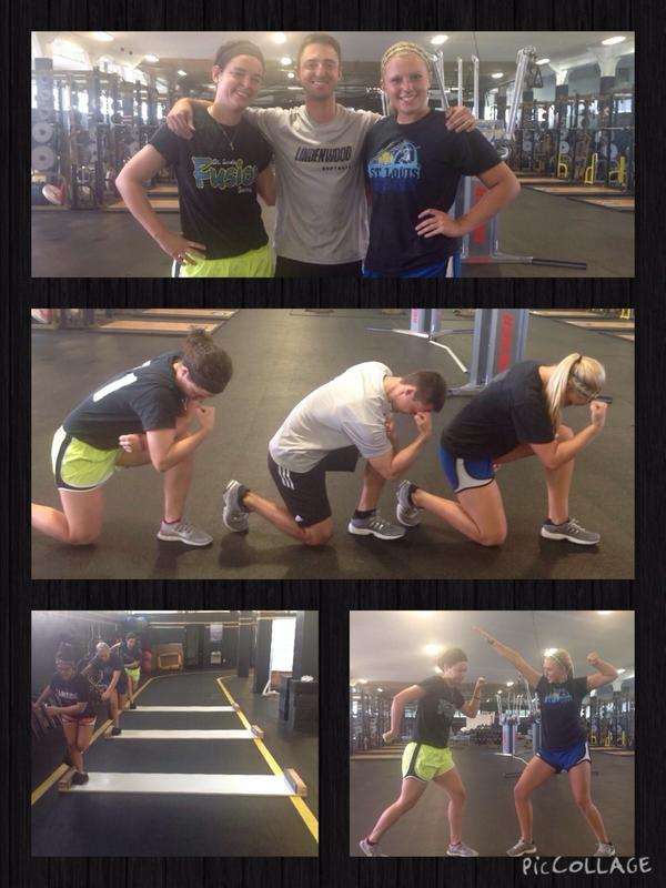MichaelReese89's tweet photo. Last workout of the summer @theis2meetyou @kate_keaton #14weekslater #tebowin #slidin #bodybuilderposin http://t.co/1lEMWIXefL