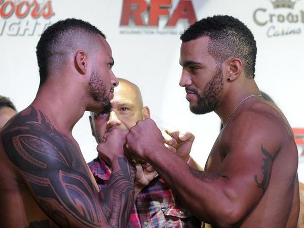 Veterans of UFC add buzz for first sanctioned MMA fight in state. Photos, video: argusleader.com/story/sports/2…