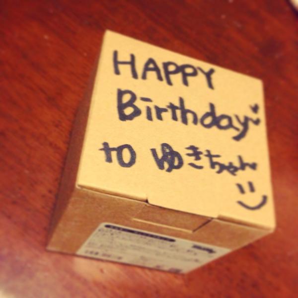 Yukky 塾の先生から誕生日プレゼント貰った Http T Co Tvsjs5bef8