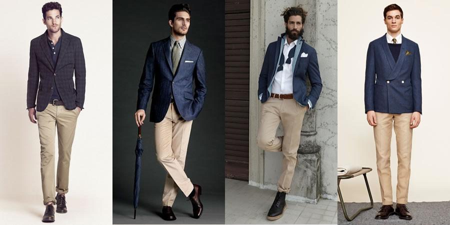 Wearing navy trousers as separates  Permanent Style