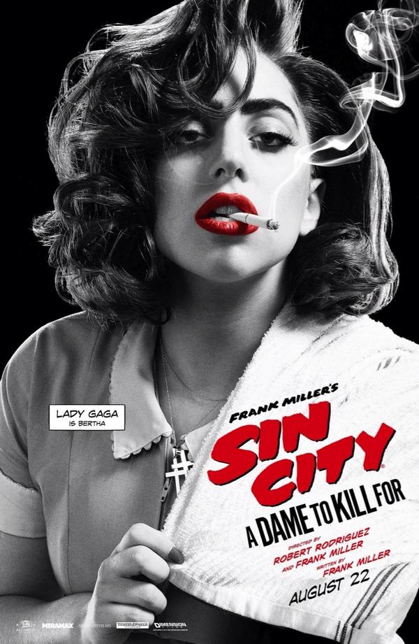 Vittoria_LM's tweet photo. Sin City 2 out tomorrow!! Can't wait to see my lovely @ladygaga acting! http://t.co/Ye098Njkrf