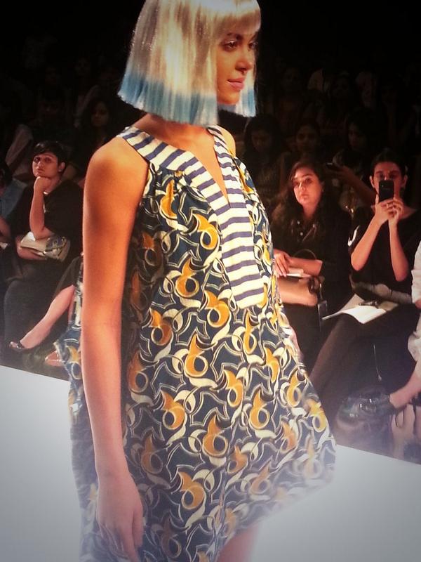 LakmeFashionWk's tweet photo. Tassled sandals and barbie hair- @EP_insider’s 'BeBop' collection looks fun. #lakmefashionweek http://t.co/s1RlWDySrx