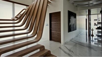 INTERIEURSfr's tweet photo. Waves of wood : l’escalier renversant du mexicain Arquitectura en Movimiento Workshop : 
http://t.co/tTpwe7xzKY http://t.co/6MA7o4T3AB