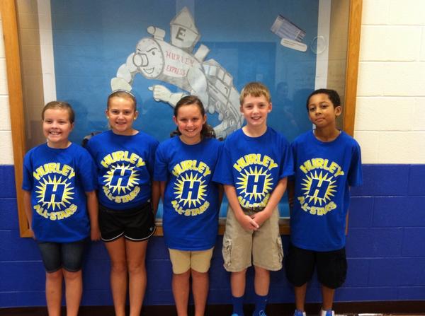 Hurley 5th grade ambassadors.