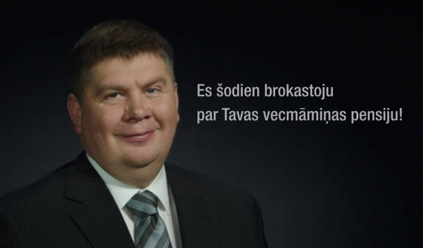 JanisPolis's tweet image. Balso droši, malaci! Mans teksts, @Palkavnieks rokudarbs. Kalvīša seja no @E_Stendzenieks reklāmas @VienotiLatvijai.