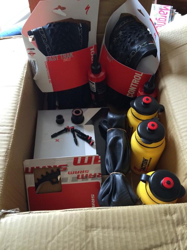 Geen verkeerde manier om m'n weekend te beginnen, dik verwend door @MPLSpecialized en <a href="/StappenbeltSCS/">StappenbeltSCS</a>!: