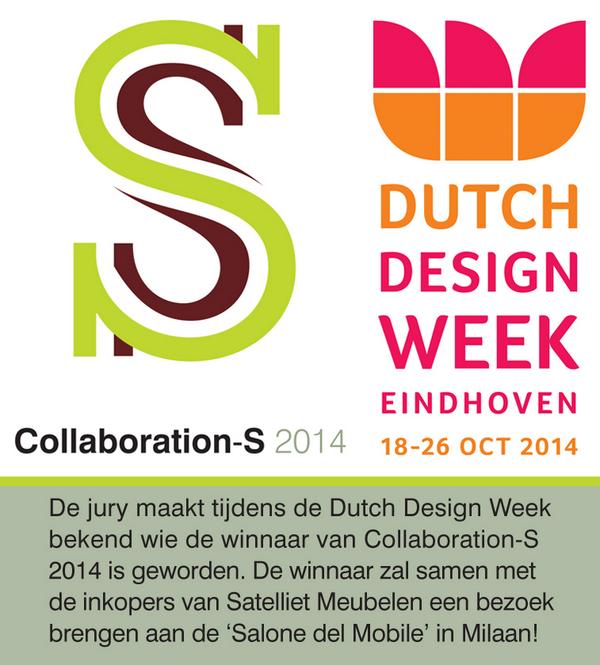 _CollaborationS's tweet photo. #SaveTheDate 18-10 tijdens #DDW14 in Eindhoven maken wij de winnaar van de #ontwerpwedstrijd Collaboration-S bekend http://t.co/mTJzRtsJFH