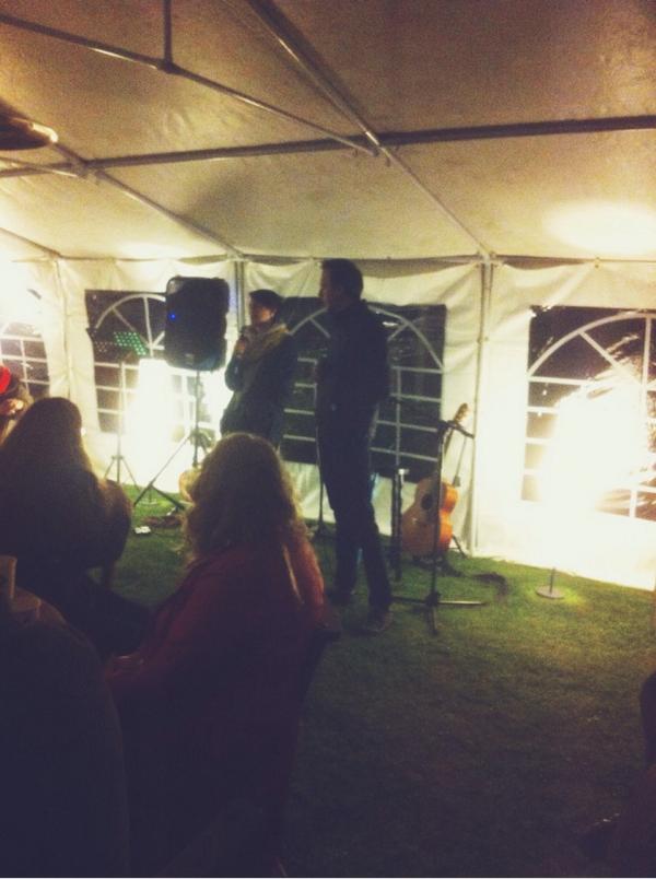 askWhatNow's tweet photo. The excellent team of @adamcurrie &amp; @Mustard_Peaches sharing at #Hootenanny2014 on choosing Northern Ireland. http://t.co/9hLMp0vEhF