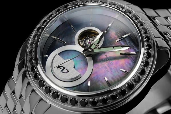 AragonWatch's tweet photo. I hope you all like the brand new MicroRotor collection. black onyx gemstone, finest MOP, #Android #Androidwatches http://t.co/e11FyT9t7v