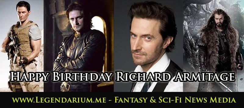 Happy Birthday to Richard Armitage!   