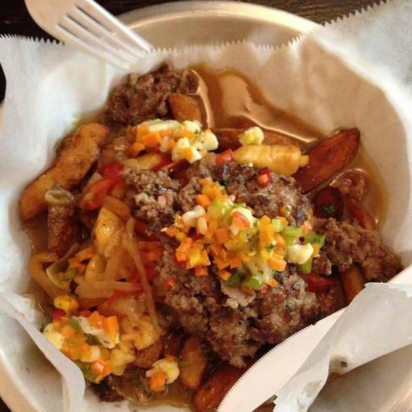 BadHappyPoutine's tweet image. We&apos;re back! Tickets for Saturday night&apos;s poutine pop-up (8/23 from 6-9 p.m.) are here: brownpapertickets.com/event/841659