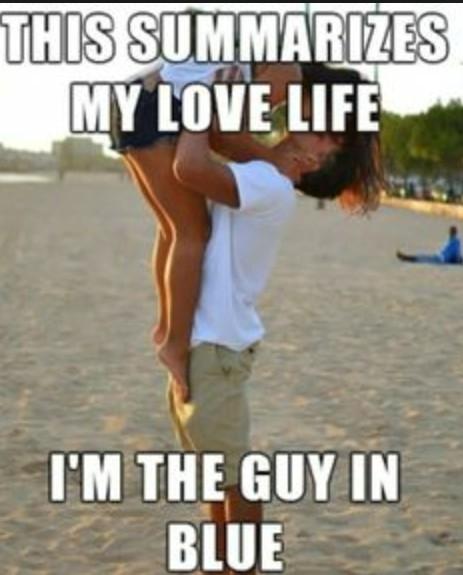 ThaBroCode's tweet image. Retweet if you have ever felt like the guy in the blue 😂😂😂