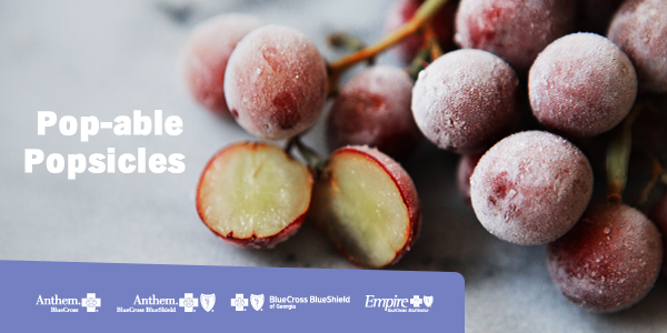 AnthemBCBS's tweet photo. Heard of this trick? Freeze grapes for an icy, bite-sized treat! #FruitHacking http://t.co/eJMSo1MSv1