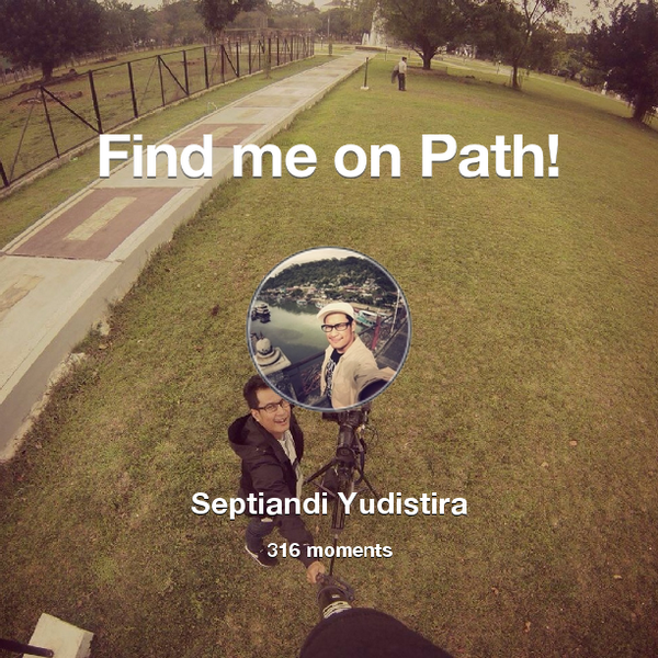I've shared 316 memories with my friends on #Path - see them now at path.com! #thepersonalnetwork