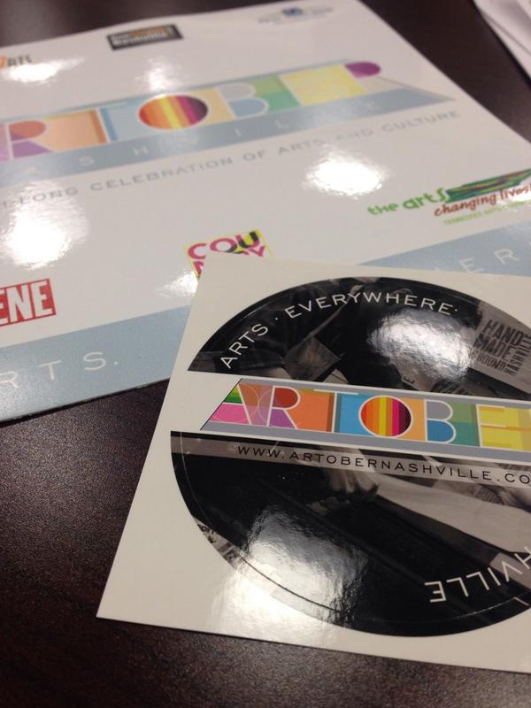 EventsWMA's tweet image. Gearing up for #artober with @ArtoberNash