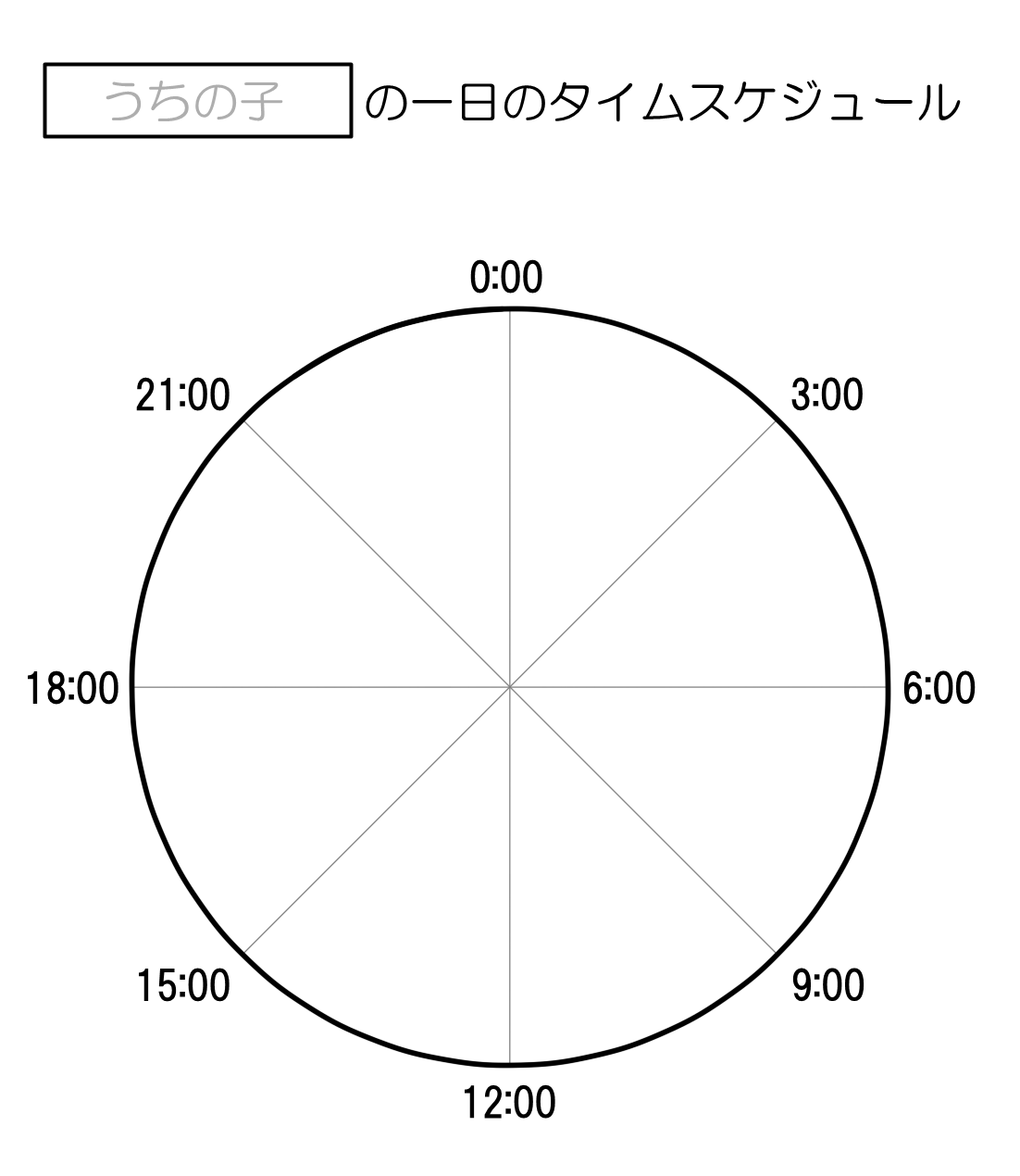 うちの子の一日のタイムスケジュール Twitter Search Twitter