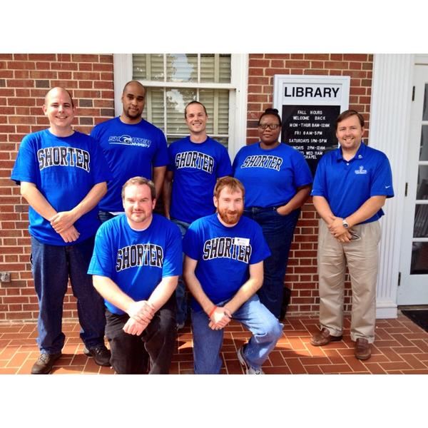 A special thank you to the Shorter IT Staff for supporting #ShorterBlueFriday