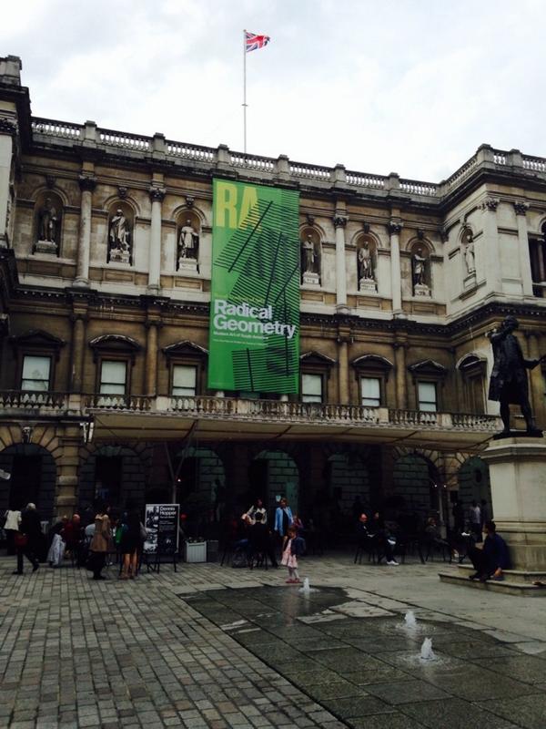 ErinNiimi's tweet image. Looking forward to the @royalacademy blogger preview event tonight! #RadicalGeometry