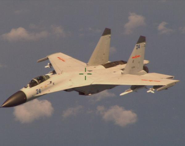 Chinese jet made several dangerous passes at U.S. Navy plane