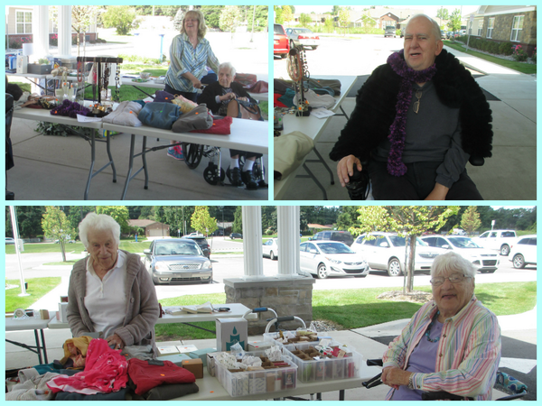 TrilogyLiving's tweet photo. Shelby Crossing held First Annual #charity Yard Sale. Staff, residents, family members &amp; friends all donated items. http://t.co/sq69AlvsMZ