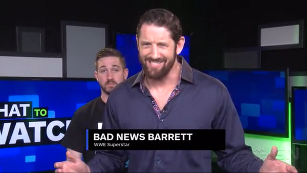 WWEgames's tweet image. Check out these epic, can't-miss @WWE moments with @IGN and @WadeBarrett! 2kgam.es/1tA17ng