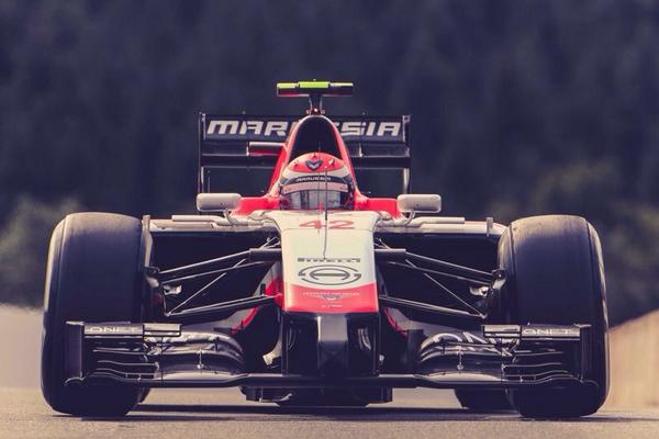 Obviously I'm disappointed not to race but I got to drive an F1 car today, so it's not that bad. My time is coming...