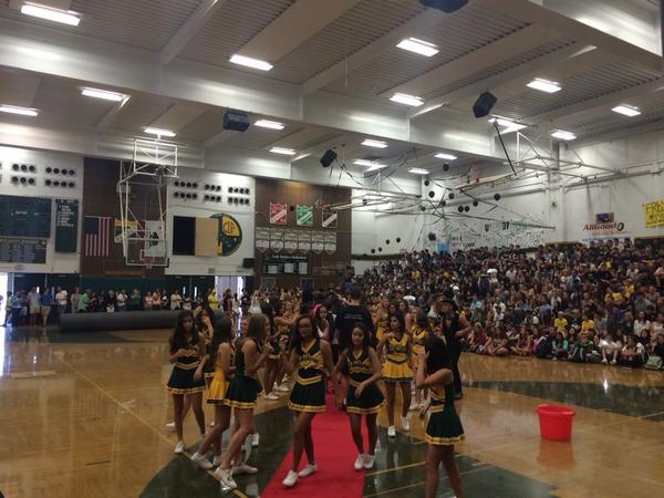 Opening Rally, Senior Walk in