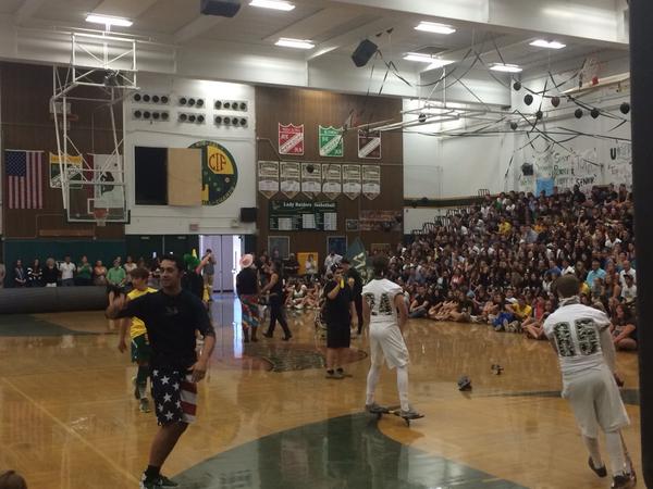 Rowdy Raiders at Rally