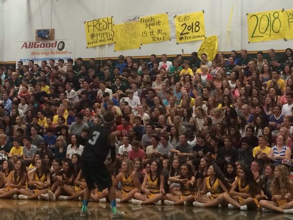 Freshmen Rollercoaster at Rally