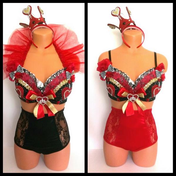 VXNDesigns's tweet photo. New 👑Queen of Hearts👑 inspired outfit on our website http://t.co/OzAuMfKCDV