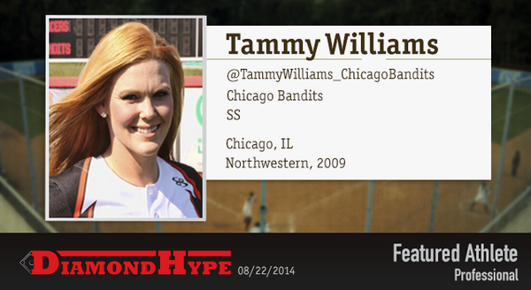 MyDiamondHype's tweet photo. Check out today's #DHFeaturedAthlete SS @tammywilliams2 of the @Chicago_Bandits #NPF #softball http://t.co/C4XxUyPPFz http://t.co/31DLfijwmH
