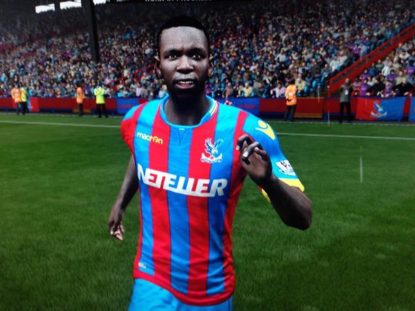 Holmesdale's tweet photo. Fifa man like @YannickBolasie #karmm #cpfc http://t.co/TVKdM0AFBZ