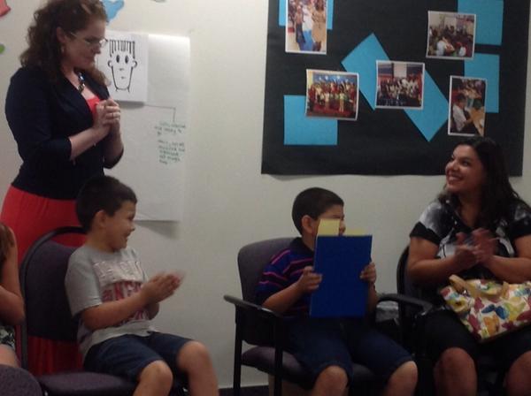 CynthiaJaird's tweet image. I am so proud of Ruben. Rock star writer @Central_ES. He has written a series of chapter books. #writingfocus