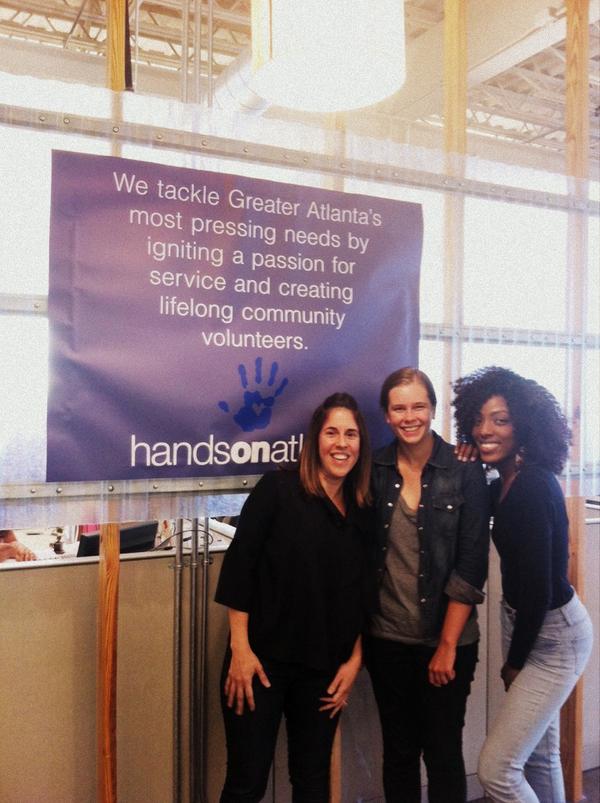 HandsOnTechATL's tweet image. It&apos;s Sara and Jelissa&apos;s last day as AmeriCorps VISTAS! It&apos;s been a great year serving the Atlanta NPO community!