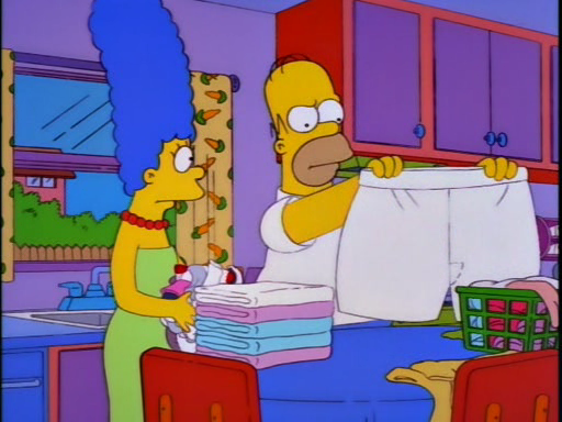 Lograr Prestigioso Será Homer J. Simpson в Twitter: „—Ayúdame a doblar la ropa. —Marge, odio doblar  las sábanas... —¡Es tu ropa interior! http://t.co/npD1ACeI67“ / Twitter