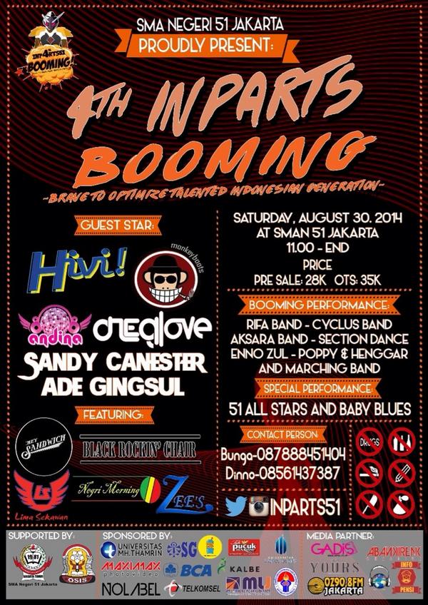 HAY! <a href="/BigMonkeyJKRT/">BigMonkeyJakarta</a> <a href="/BIGmonkey_cpng/">BIG Monkey Cipinang</a> <a href="/bigmonkey_tmii/">BIGMONKEY TAMAN MINI</a> <a href="/bigmonkeyKMY/">BMkemayoran</a> <a href="/BigMonkeyRM/">BigMonkey Rawamangun</a> dtng yuk tgl 30 Agt 14 di <a href="/51SHS/">SMA N 51 JAKARTA</a>! :D