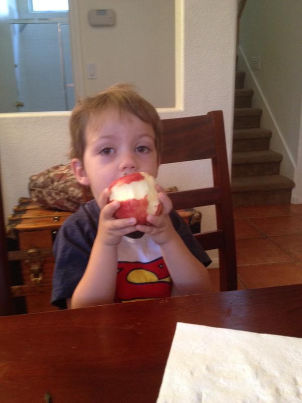 monetdg's tweet photo. Keep the skins on your fruit! The skins are filled with fiber and nutrient dense! #DrSears #healthykids #fitmomslvtip http://t.co/XIZZD6inSN
