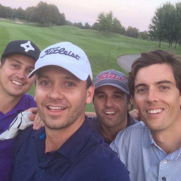 Amazing round at <a href="/GlenAbbeyGC/">Glen Abbey Golf Club</a> this evening. A few happy faces on 18 tee. <a href="/juiceokeefe/">Jonathan O'Keefe</a> <a href="/carterbrodie/">Brodie</a> <a href="/walker_jeff/">Jeff Walker</a>