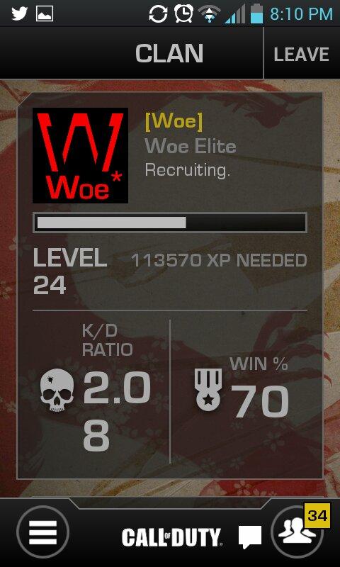 Woe_Recruiters's tweet photo. Join Woe Elite for Diamond Division http://t.co/mPR43hJU7g