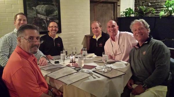 lanester03's tweet photo. Uspta nc/southern boys at dinner in ny. http://t.co/gbjbXW2agJ